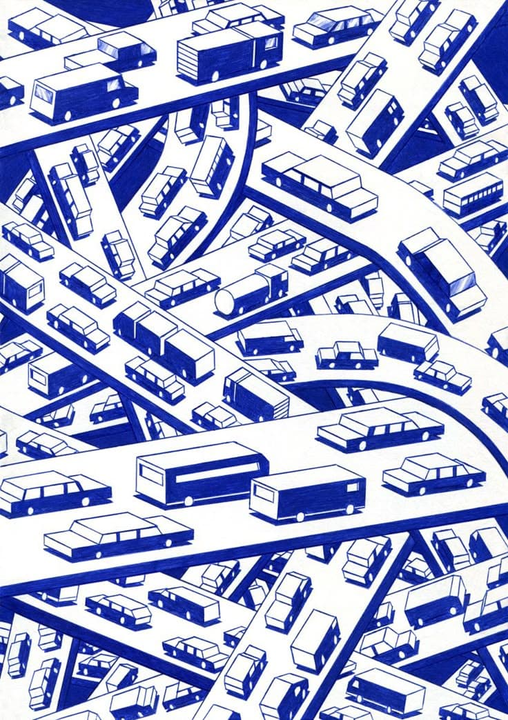 The Hidden Math Behind Traffic Jams, Crowds, and Checkout Lines